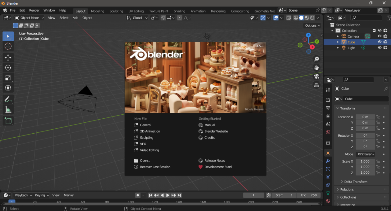 Blender software Free download