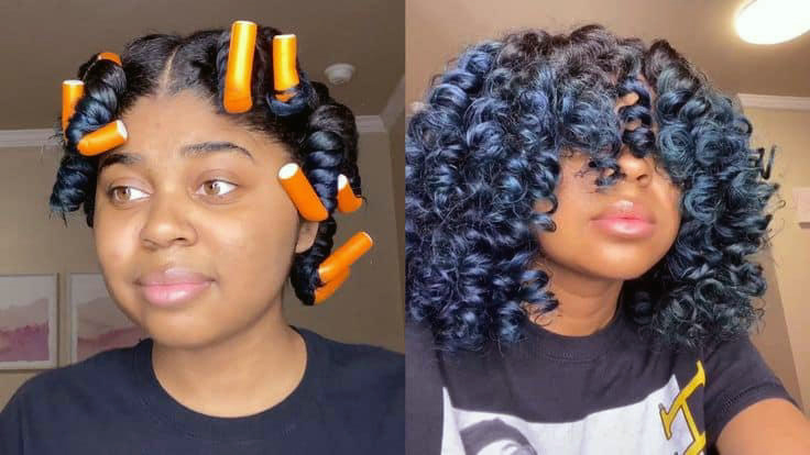 Flexi rod curls